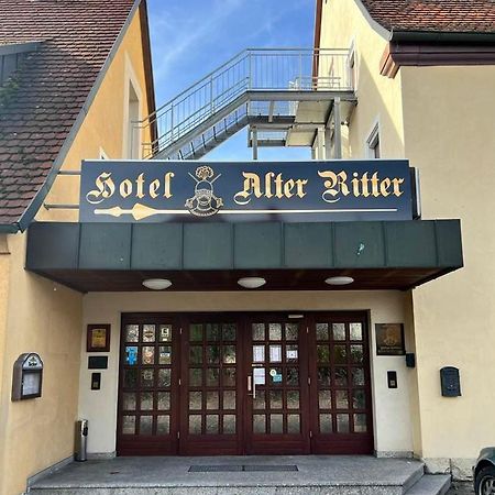 Hotel-Gasthof "Alter Ritter" Rothenburg ob der Tauber Bagian luar foto