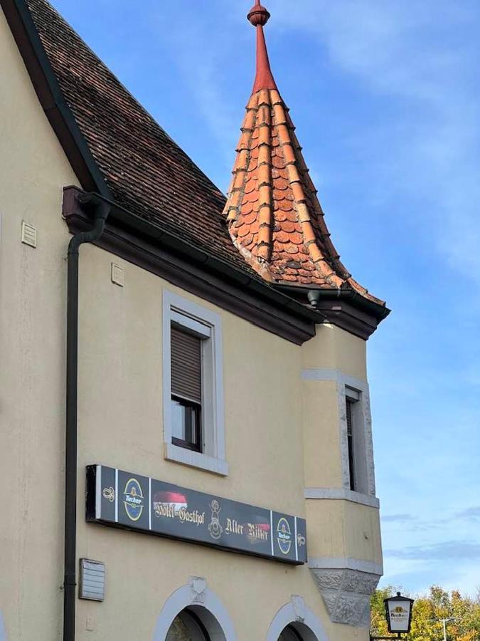 Hotel-Gasthof "Alter Ritter" Rothenburg ob der Tauber Bagian luar foto