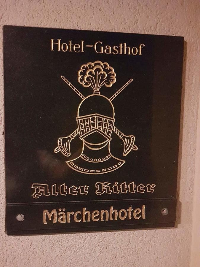 Hotel-Gasthof "Alter Ritter" Rothenburg ob der Tauber Bagian luar foto