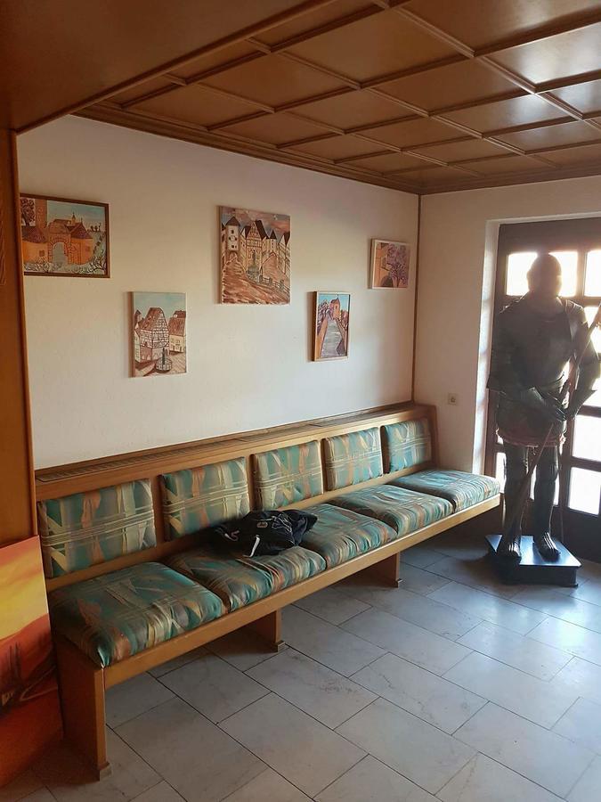 Hotel-Gasthof "Alter Ritter" Rothenburg ob der Tauber Bagian luar foto